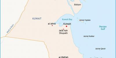 Bản đồ của al zour kuwait
